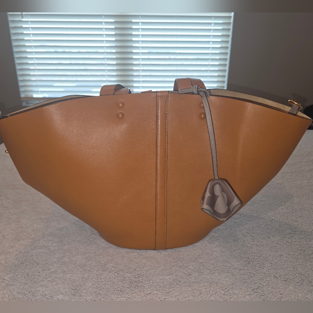 Tory Burch Brown Tote Suede Lining